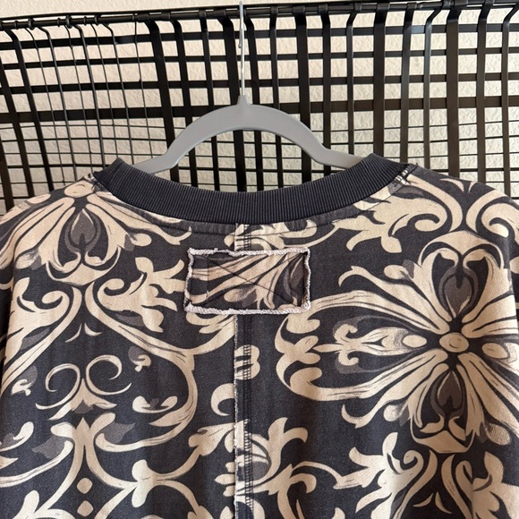 Free people we the free printed bubble up pullover sweatshirt - Picture 8 of 9